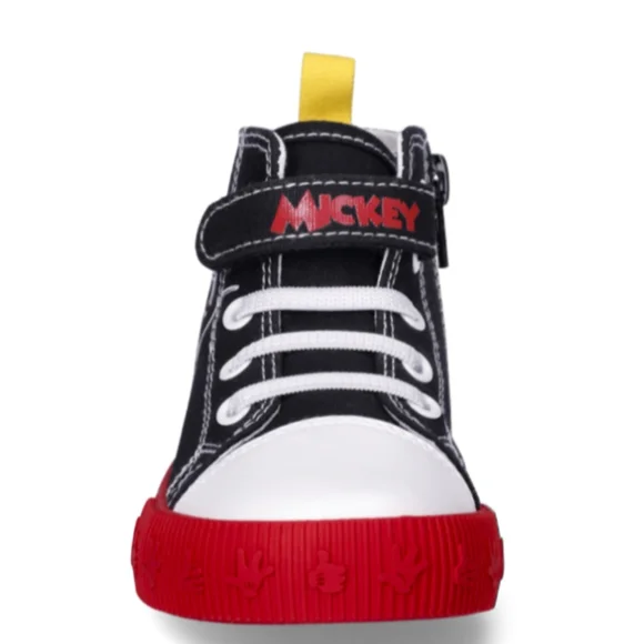 Boys Mickey Mouse High Top Sneakers Toddlers 🆕 Size 9 🔥 NEW - Picture 6 of 15